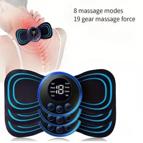 Masajeador Cervical Electrico Recargable